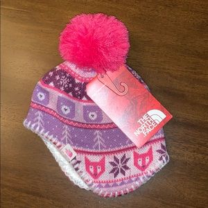NWT The North Face 0-6 mos. infant baby winter hat